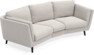 Madison - 3-sits soffa svängd, 70 cm - Grå
