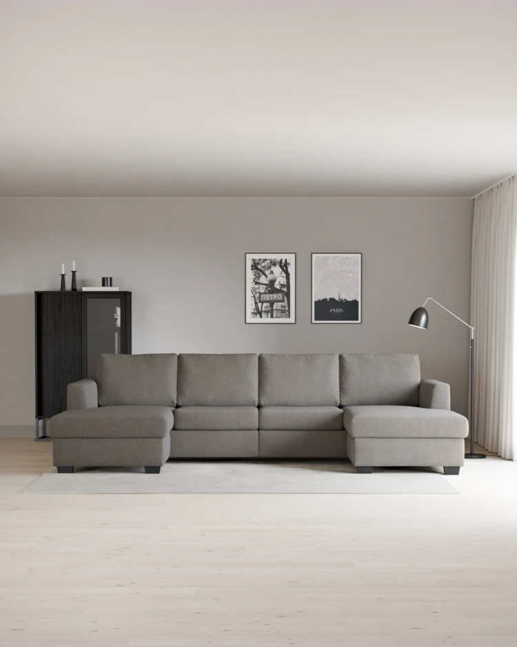 Friday - 2-sits soffa med två schäslonger - inspiration