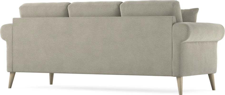 Eden - 3-sits soffa - Brun