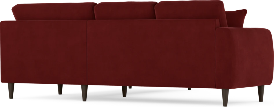 Eden - Hörnsoffa, 2+2-sits - Röd
