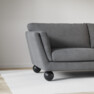 Madison Lux - 2-sits soffa med schäslong vänster - Grå