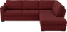 Friday - 2,5-sits soffa med divan höger - Rosa