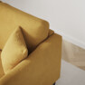 Eden - 2,5-sits soffa med schäslong - Gul