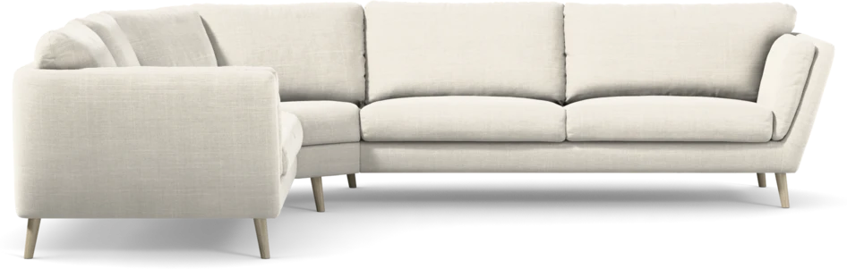 Madison Lux - Hörnsoffa 2+3-sits, hörn 2 - Vit