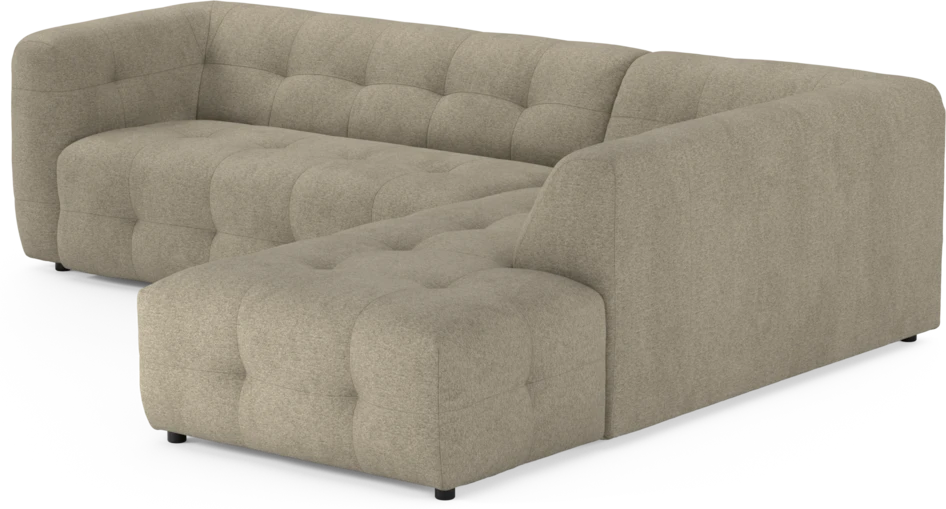Bella - 3-sits soffa med divan höger - Grå