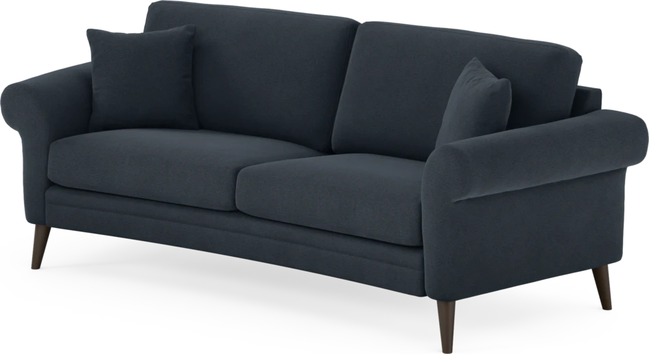 Eden - 2,5-sits soffa svängd - Blå