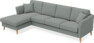 Eden - 3-sits soffa med schäslong - Grå