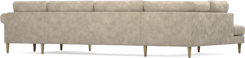 Bridge - 3-sits soffa med divan vänster och schäslong höger - Beige