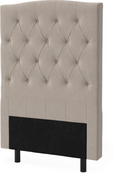 Queen - Sänggavel, 90-210 cm - Beige