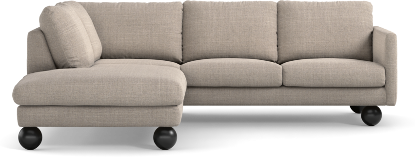 Madison Lux - 2-sits soffa med divan vänster - Beige