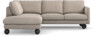 Madison Lux - 2-sits soffa med divan vänster - Beige