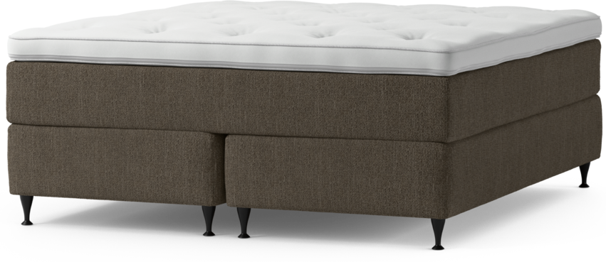 Delux Dream - Kontinentalsäng, dubbelsäng med bäddmadrass och sängben