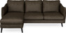 Madison Lux - 2-sits soffa med schäslong vänster - Brun