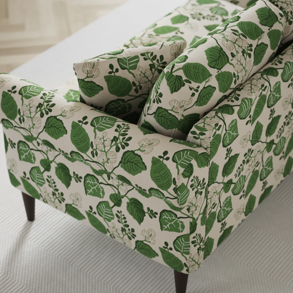 Eden - 3-sits soffa med schäslong vänster och divan höger - Flerfärgad