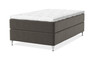 Dream Delux - Kontinentalsäng, enkelsäng med bäddmadrass Sleep Delux vit - Brun