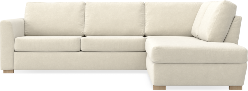 Friday - 2,5-sits soffa med divan höger - Beige