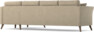 Eden - 3-sits soffa med schäslong - Beige
