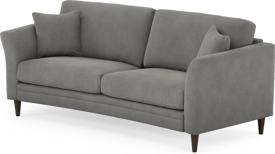 Eden - 2,5-sits soffa svängd - Grå