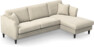 Eden - 2,5-sits soffa med schäslong - Beige