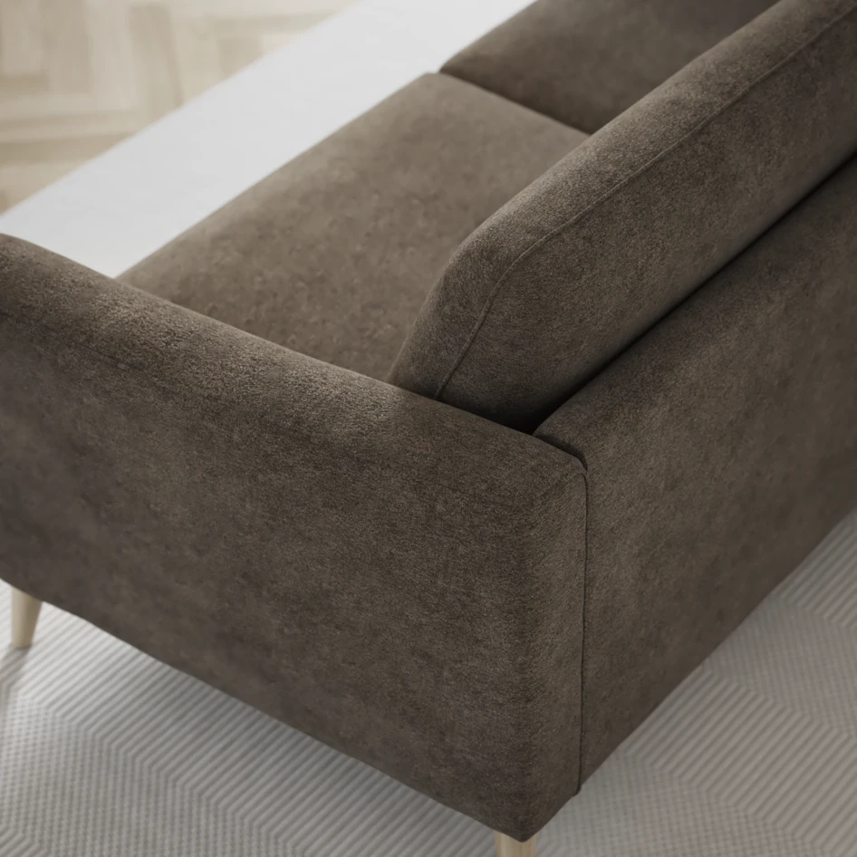 Bridge - 4-sits soffa - Brun