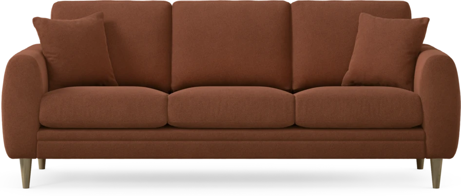 Eden - 3-sits soffa - Orange