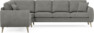 Eden - Hörnsoffa, 2+3-sits - Grå