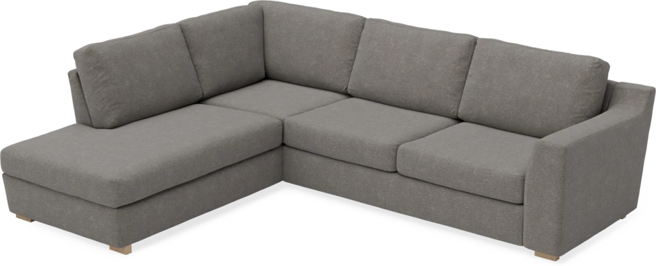 Friday - 2,5-sits soffa med divan vänster - Grå