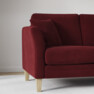 Eden - 3-sits svängd - Röd