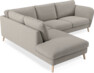 Madison - 2-sits soffa med divan vänster - Beige