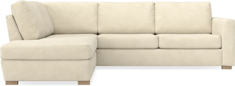 Friday - 2,5-sits soffa med divan vänster - Beige