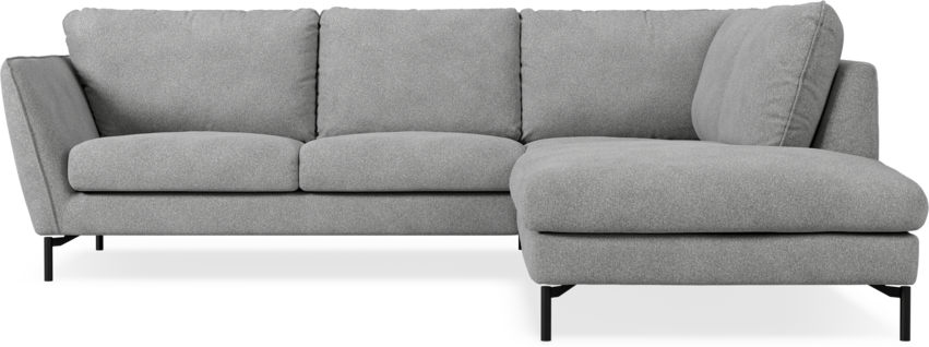 Madison - 2-sits soffa med divan höger - Vit