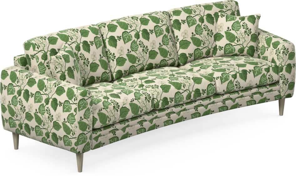 Eden - 3-sits soffa svängd - Flerfärgad