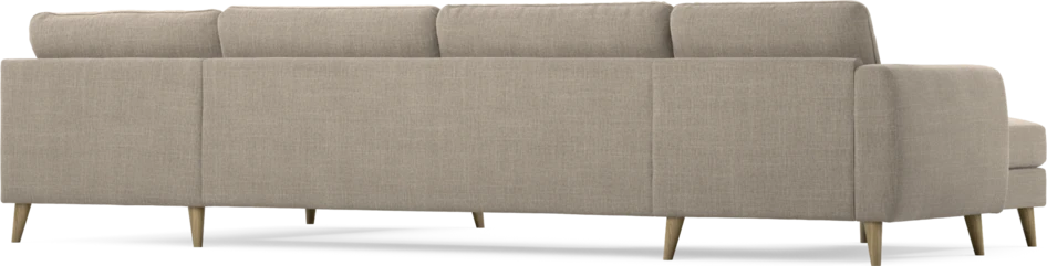Bridge - 3-sits soffa med schäslong vänster och divan höger - Beige