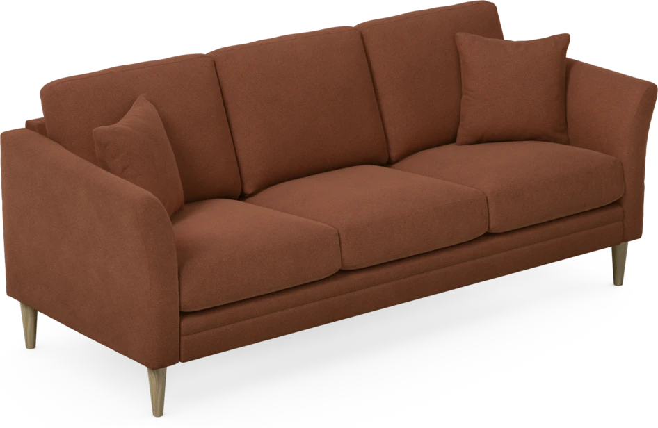 Eden - 3-sits soffa - Orange