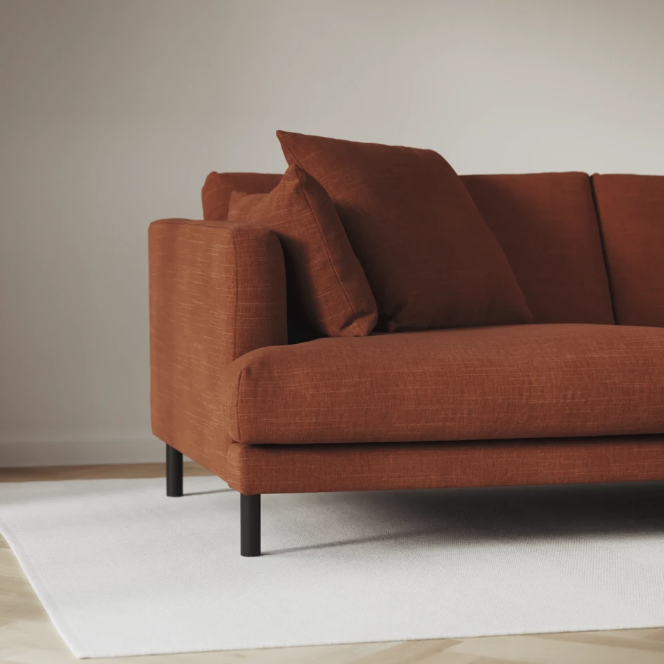 Harper - 3-sits soffa - Orange