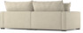 Rossi - 3-sits soffa, hel dyna - Beige