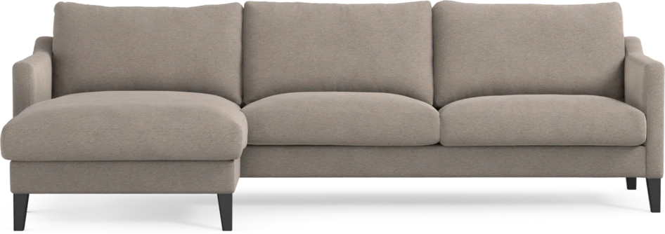 Winston - 3-sits soffa med schäslong, vändbar - Beige