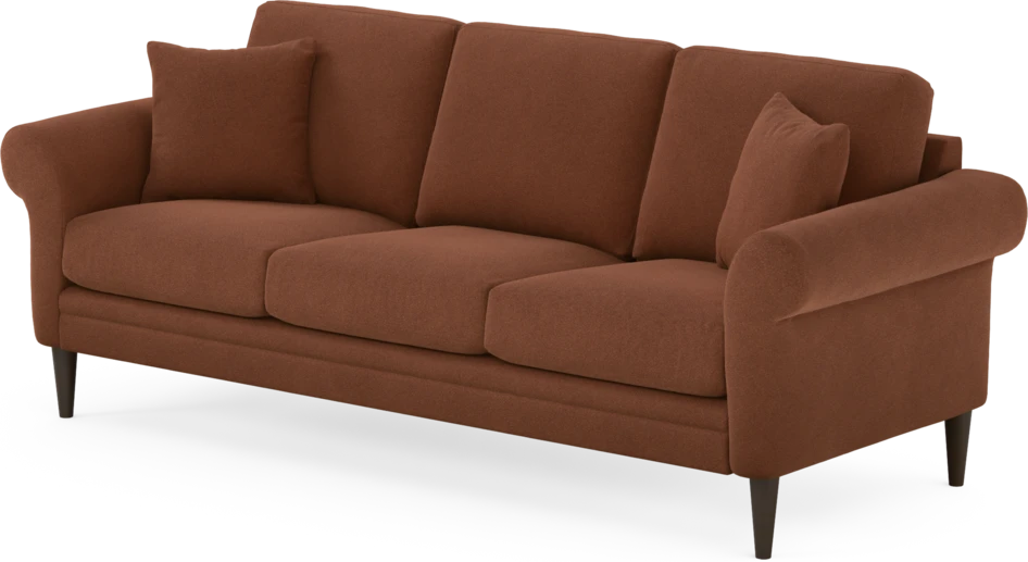 Eden - 3-sits soffa - Orange