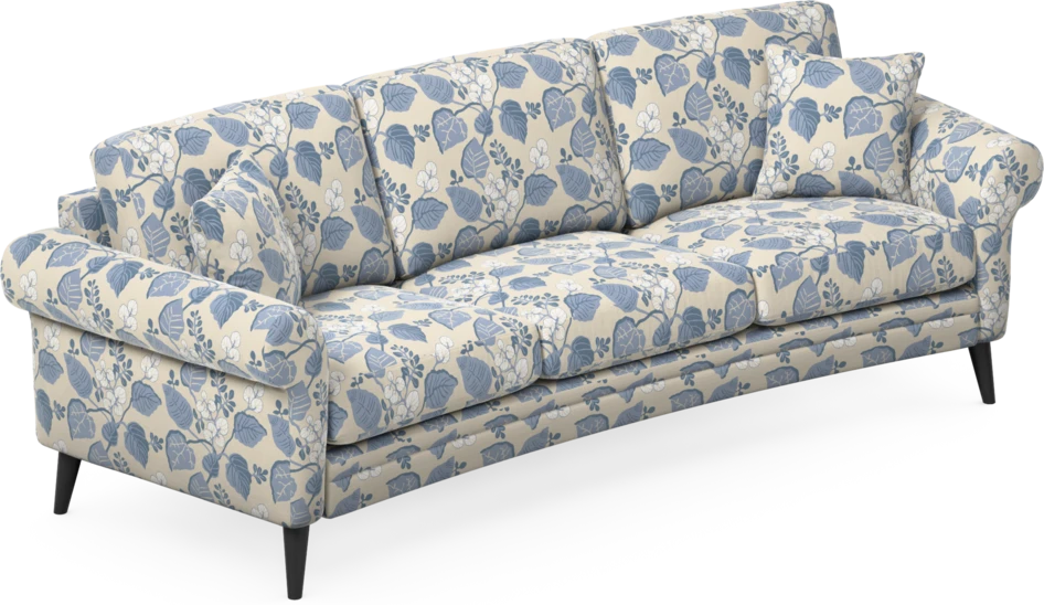 Eden - 3-sits soffa svängd - Flerfärgad