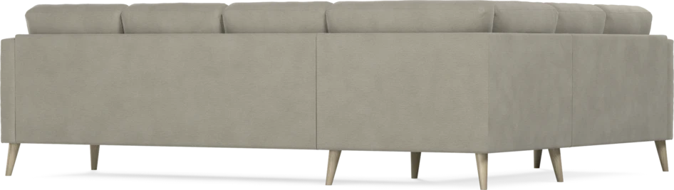 Eden - Hörnsoffa, 2+3-sits - Brun
