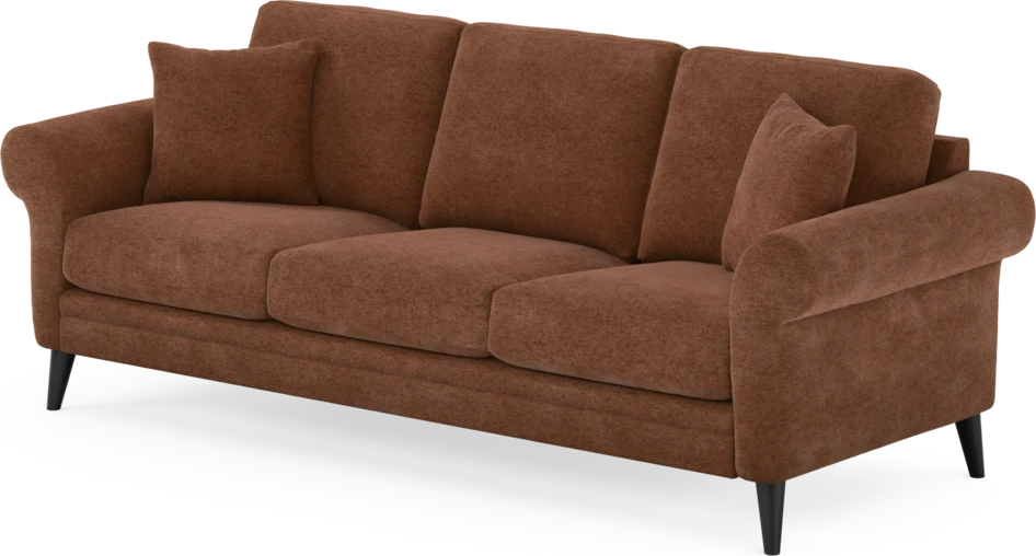 Eden - 3-sits soffa - Orange