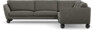 Madison - Hörnsoffa 3+2-sits, hörn 1 - Grå