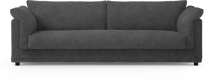 Cherrie, 4-sits soffa, hel dyna och kappa