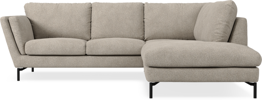 Madison - 2-sits soffa med divan höger - Vit