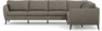 County - Hörnsoffa, 3+2-sits - Brun