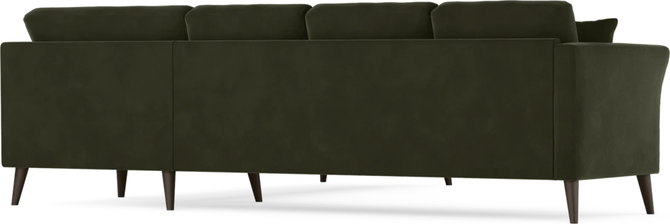 Eden - Hörnsoffa, 3+3-sits - Grön