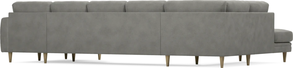 Eden - 3-sits soffa med divan vänster och schäslong höger - Grå