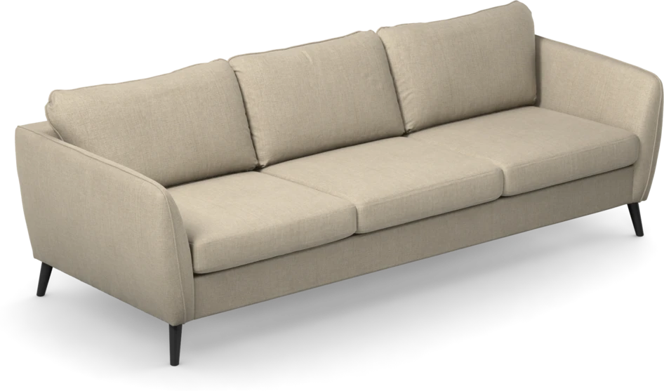 County - 3-sits soffa - Beige