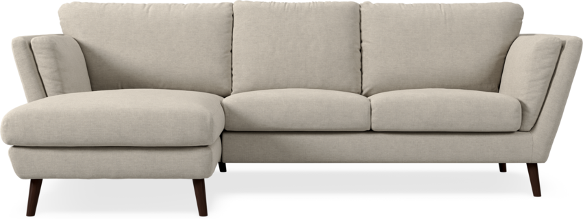 Madison - 2-sits soffa med schäslong vänster - Beige