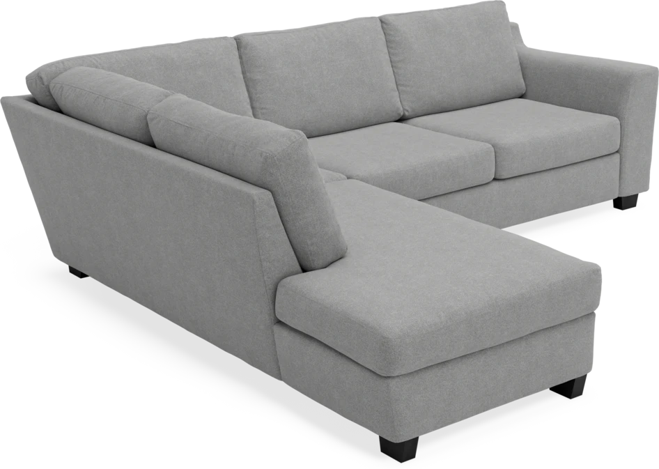 Friday - 2,5-sits soffa med divan vänster - Grå